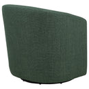 Mossbrook Fabric Upholstered Swivel Accent Chair