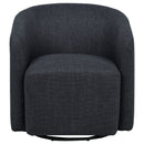 Mossbrook Fabric Upholstered Swivel Accent Chair