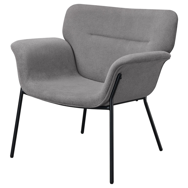 Davina Upholstered Flared Arm Accent Chair Ivy
