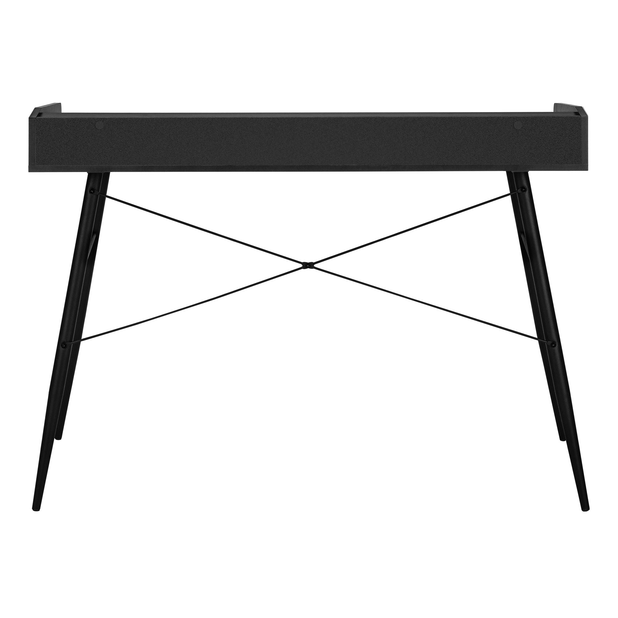 Computer Desk For Home Office, Sturdy Construction, Storage Shelves