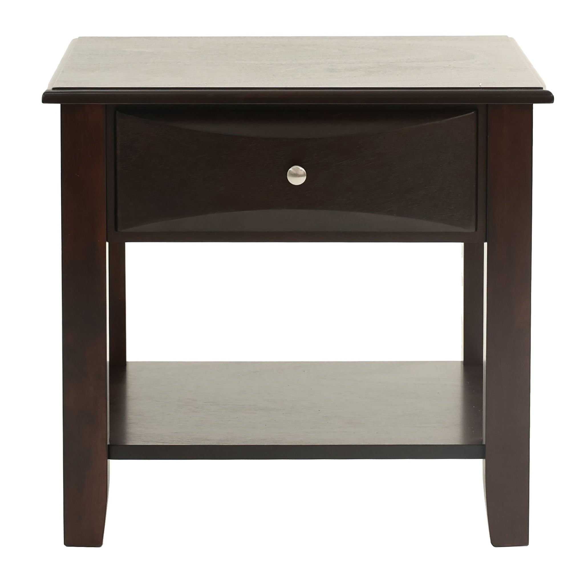 Simple Style Table With Shelf