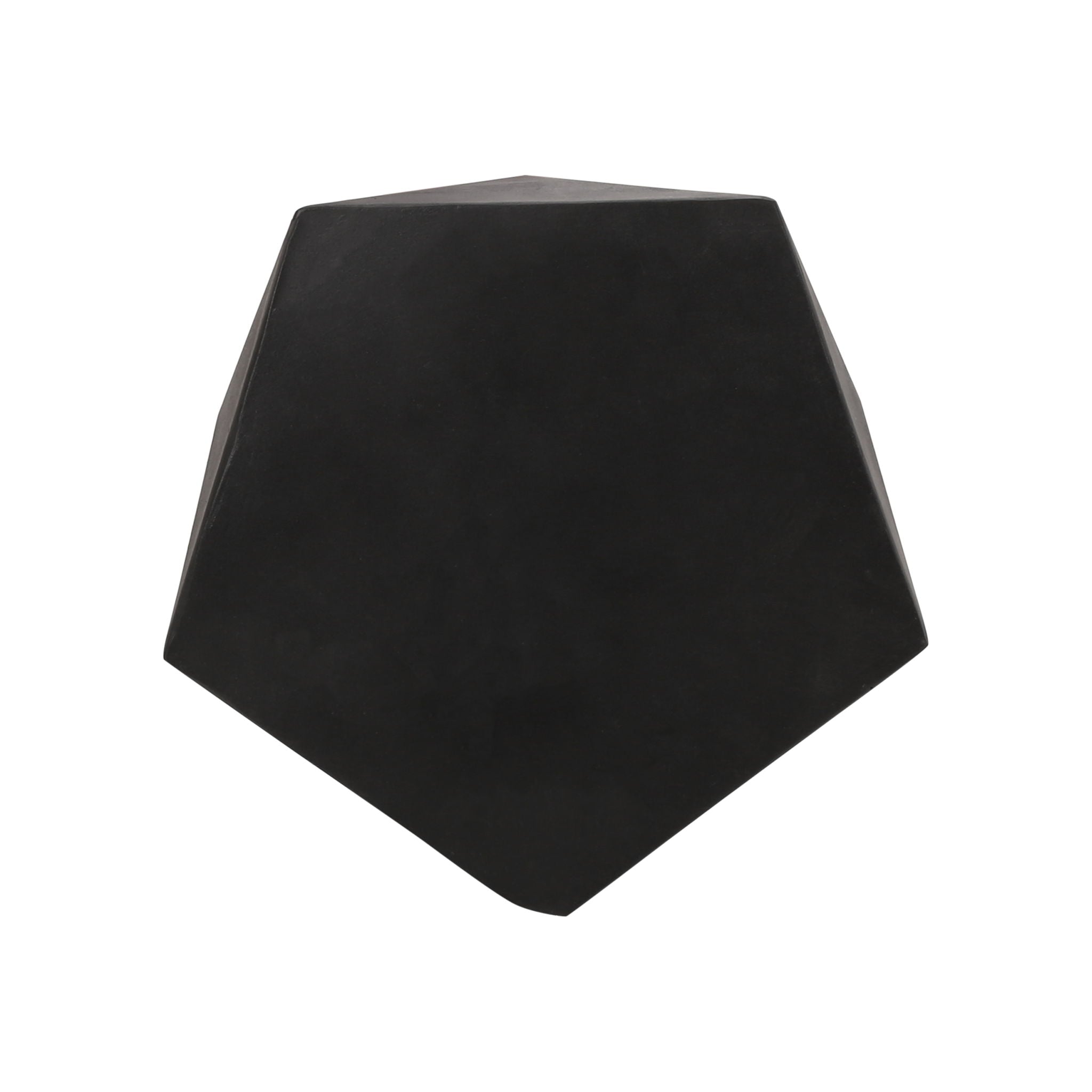 Side Table With Geometric Design