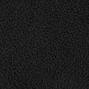 Valia Faux Sheepskin Upholstered Round Storage Ottoman