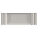 Rosie Upholstered Accent Bench with Armrests Vanilla