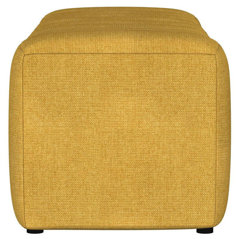 Summer Fabric Upholstered Tufted Accent Bench Charcoal
