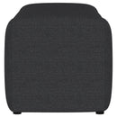 Summer Fabric Upholstered Tufted Accent Bench Charcoal