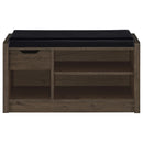 Arrington Storage Bench Black