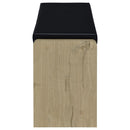 Arrington Storage Bench Black