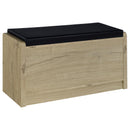 Arrington Storage Bench Black