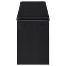 Arrington Storage Bench Black