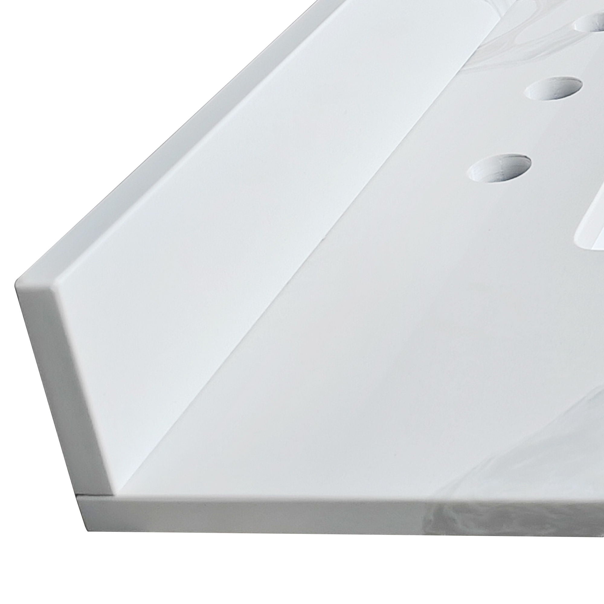 Bathroom Vanity Top With Undermount Sink, 3 Pre Drilled Holes