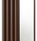 Elena 30-inch Square Tapered Mirrored Table Lamp Brown