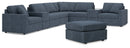Modmax 8-Piece Sectional with Ottoman