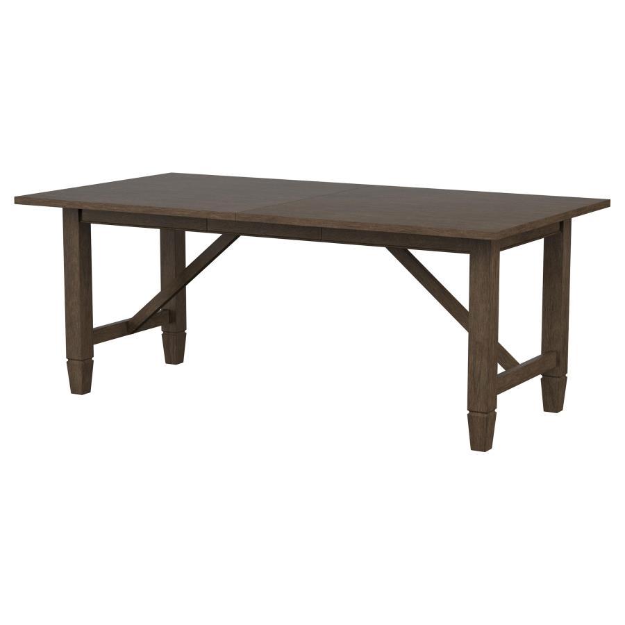 Matisse - Rectangular Wood Dining Table - Dark Brown
