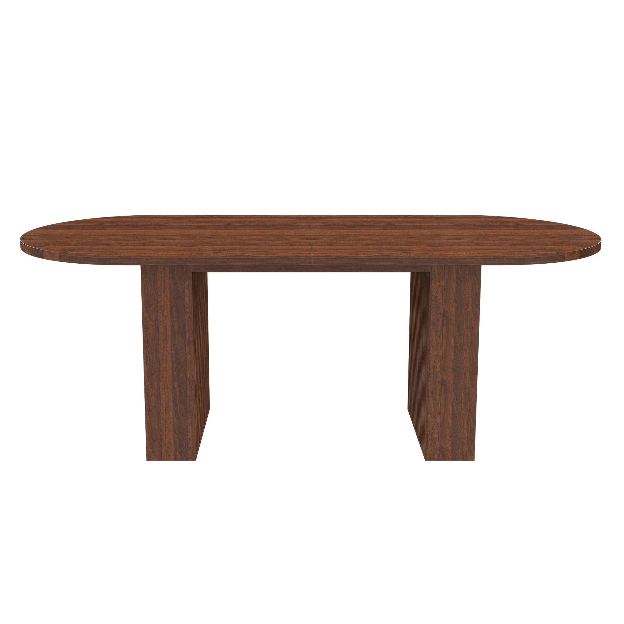 Modern Farmhouse Oval Dining Table With Slim Base