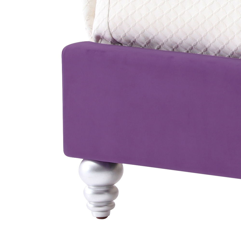 Upholstered Bed Transitional