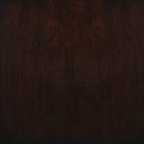 Diane 2-drawer Demilune Entryway Console Table Cappuccino