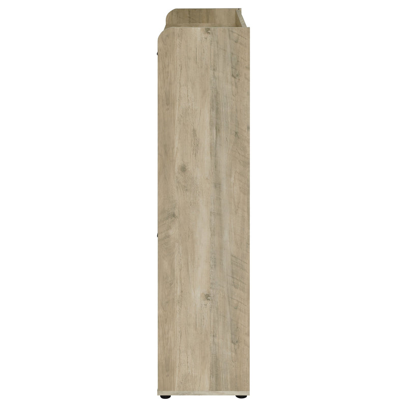 Denia 3-tier Engineered Wood Shoe Cabinet Grey