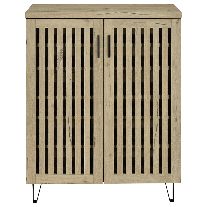 Brixton 2-door Entryway Shoe Storage Cabinets Black