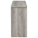 Alejo 2-door Engineered Wood Tall Cabinet Grey Driftwood
