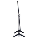 Cabot Wood Adjustable  Length Cheval Mirror Black