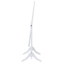 Foyet Wood Adjustable  Length Cheval Mirror Black