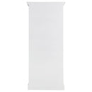 Tammi 2-door Wood Tall Cabinet Distressed White and Brown