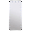 Canton 32 x 71 Inch LED Standing Mirror with Speakers Black