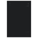 Aideen 32 x 47 Inch Acrylic Crystal Wall Mirror Silver