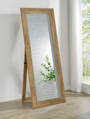Cadence Tempered Glass  Length Mirror Grey Washed Oak