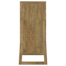 Cadence Tempered Glass  Length Mirror Grey Washed Oak