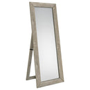 Cadence Tempered Glass  Length Mirror Grey Washed Oak