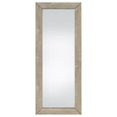 Cadence Tempered Glass  Length Mirror Grey Washed Oak