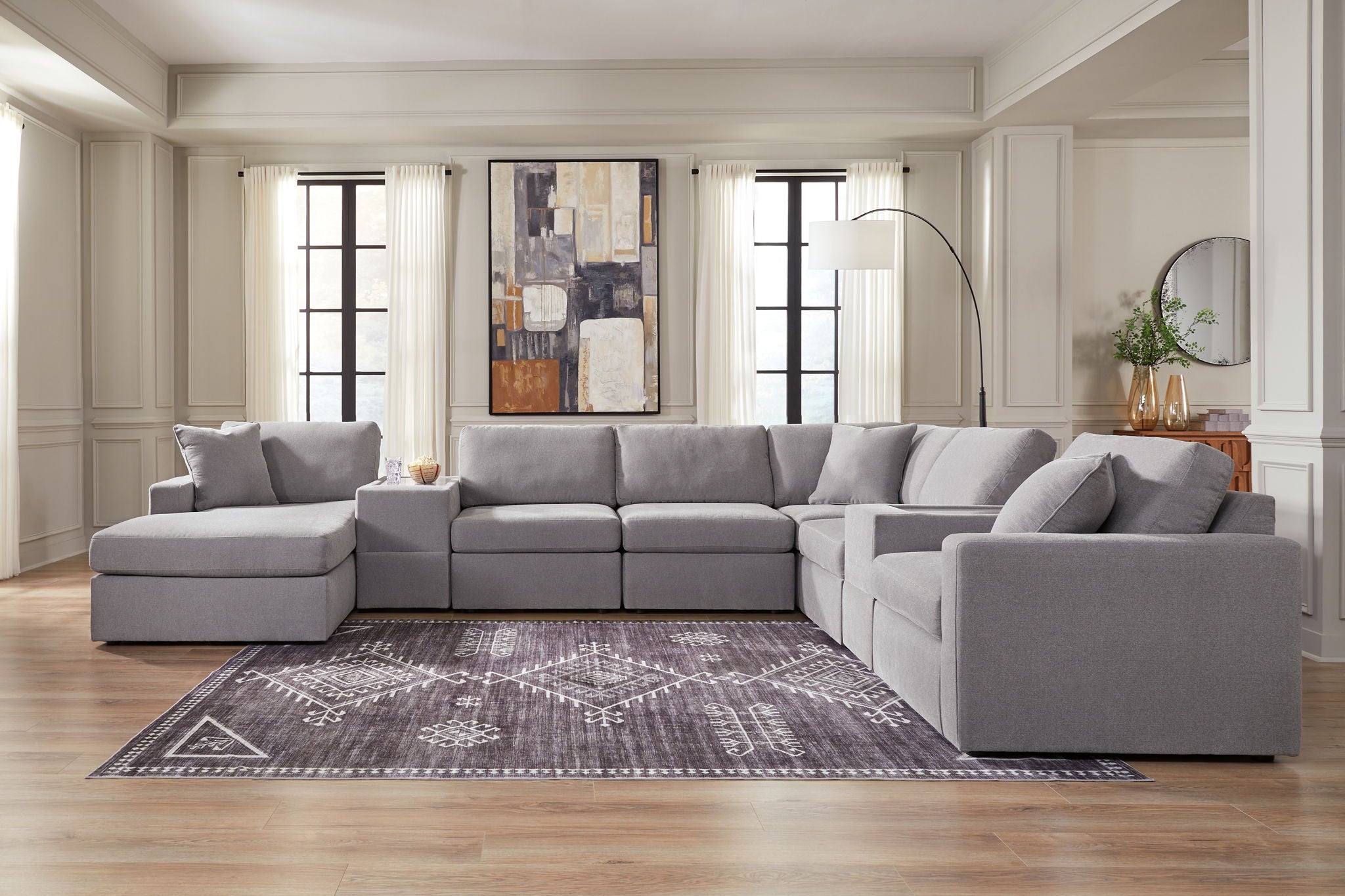 Modmax - Sectional - Granite