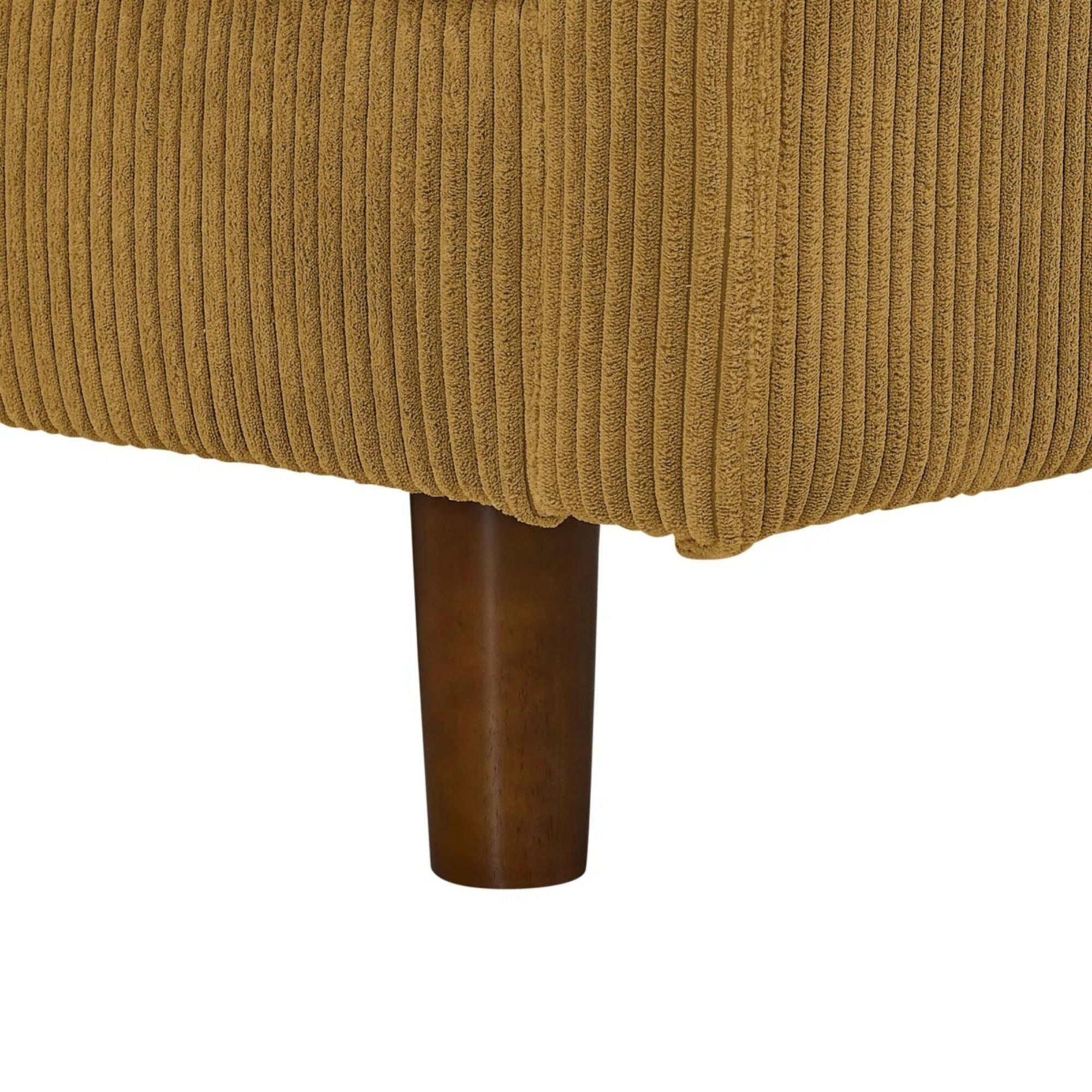 Upholstered Sectional With Toss Pillows