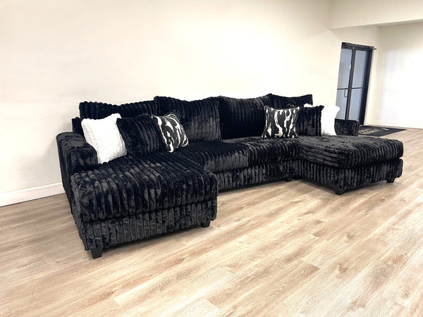 9700 - Sectional Black ( Clearance )