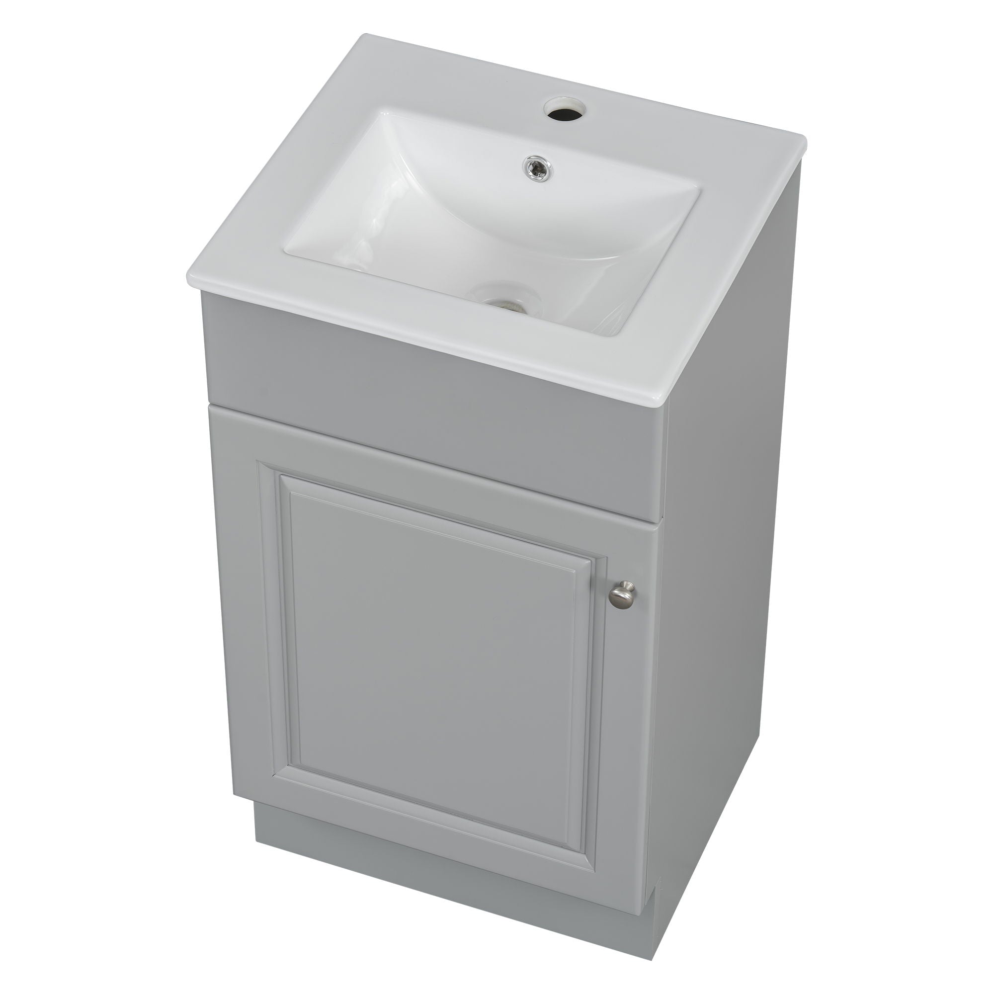 Bathroom Vanity With Sink, Cabinet With Adjustable Shelf