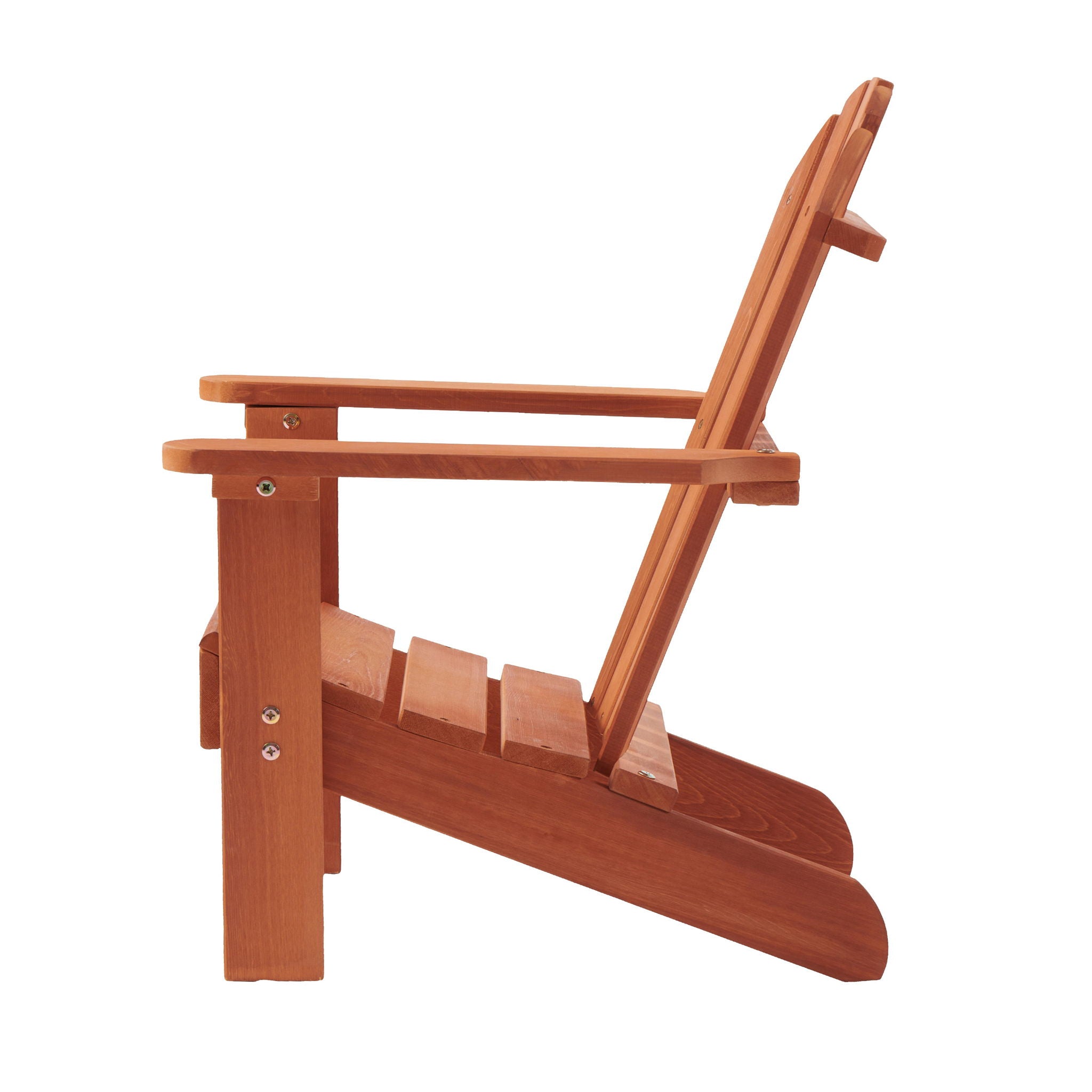 Kids Adirondack Chair For Indoor And Outdoor Use - Red