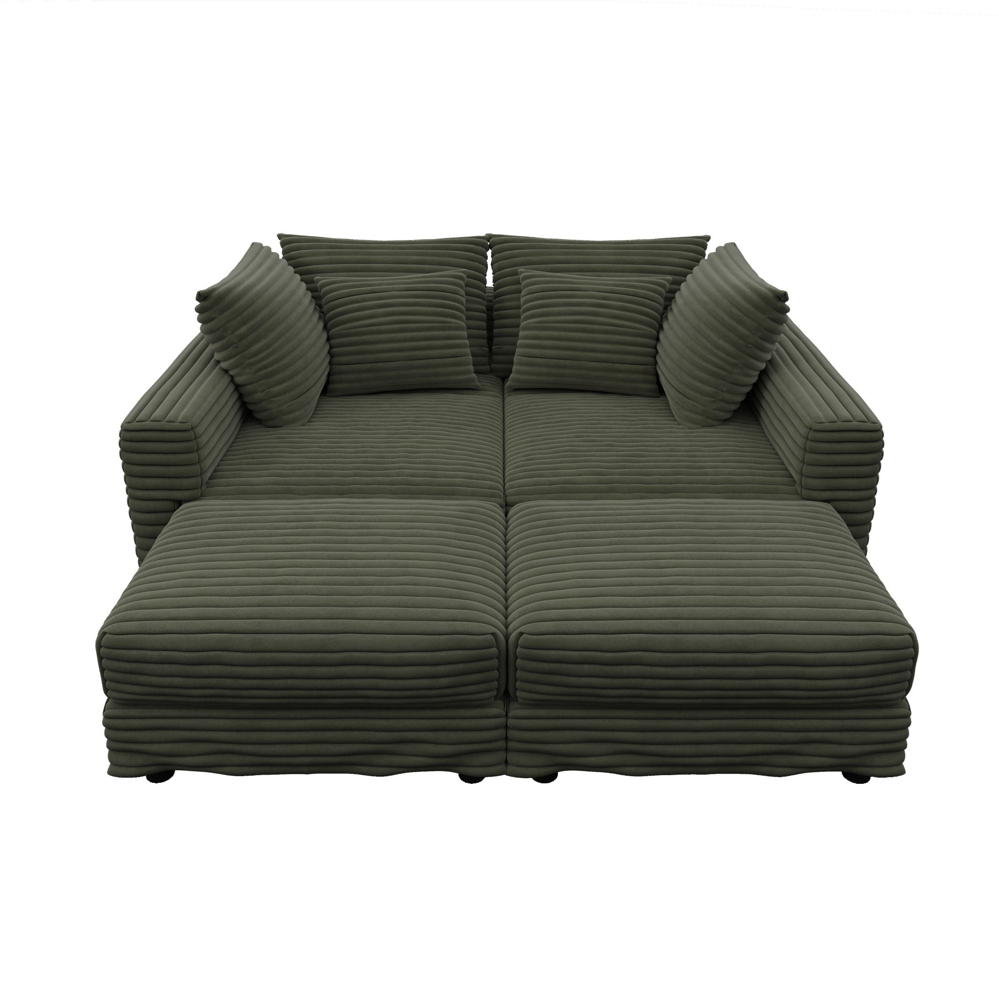 Modern Comfy Upholstered Sofa Cloud Couch & Deep Seat Couches