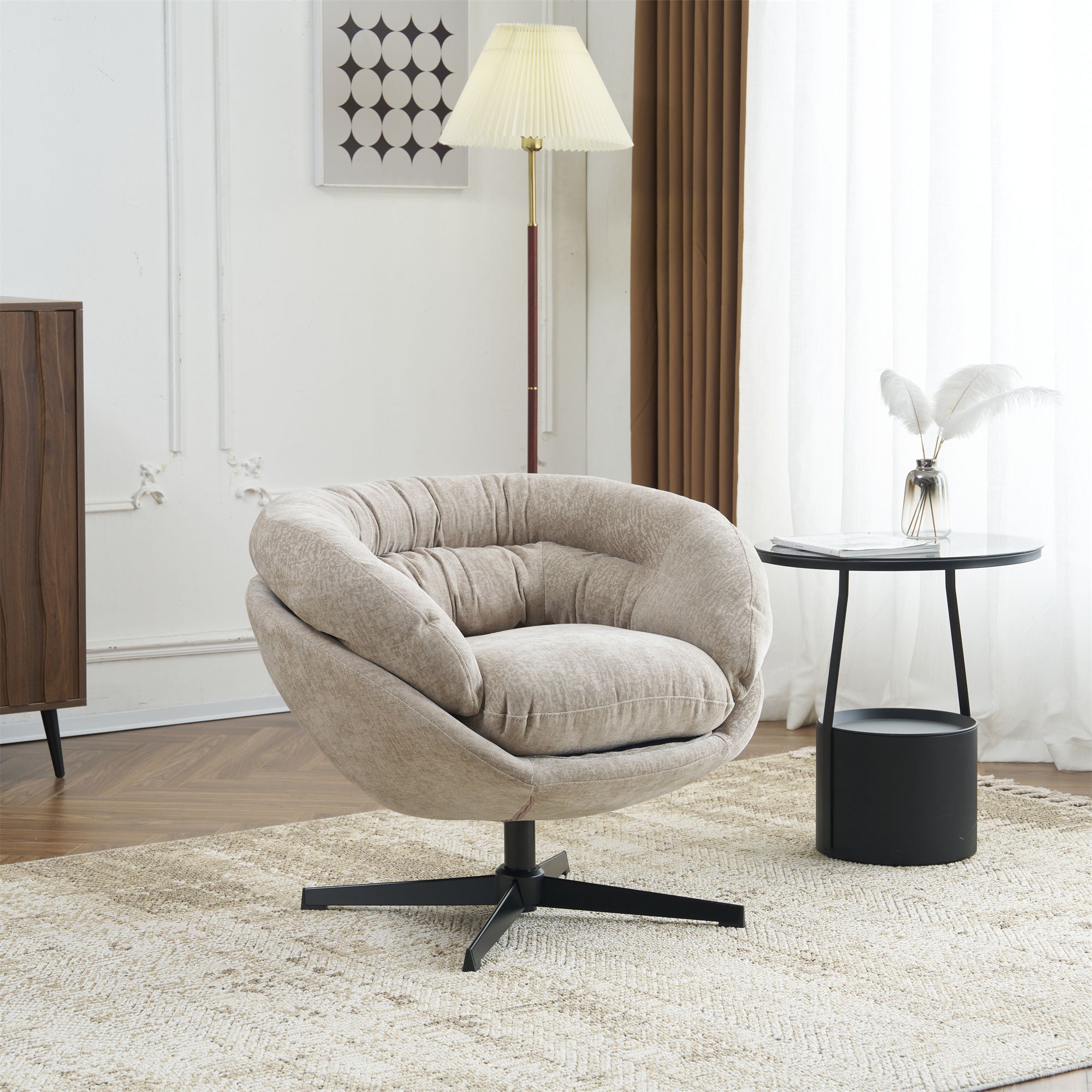 Modern Office Chair With 360 Degree Swivel