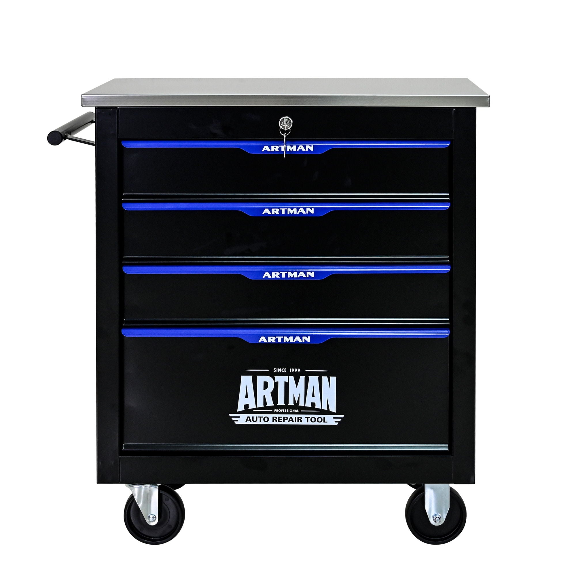 Drawer Multifunctional Tool Cart With Wheels