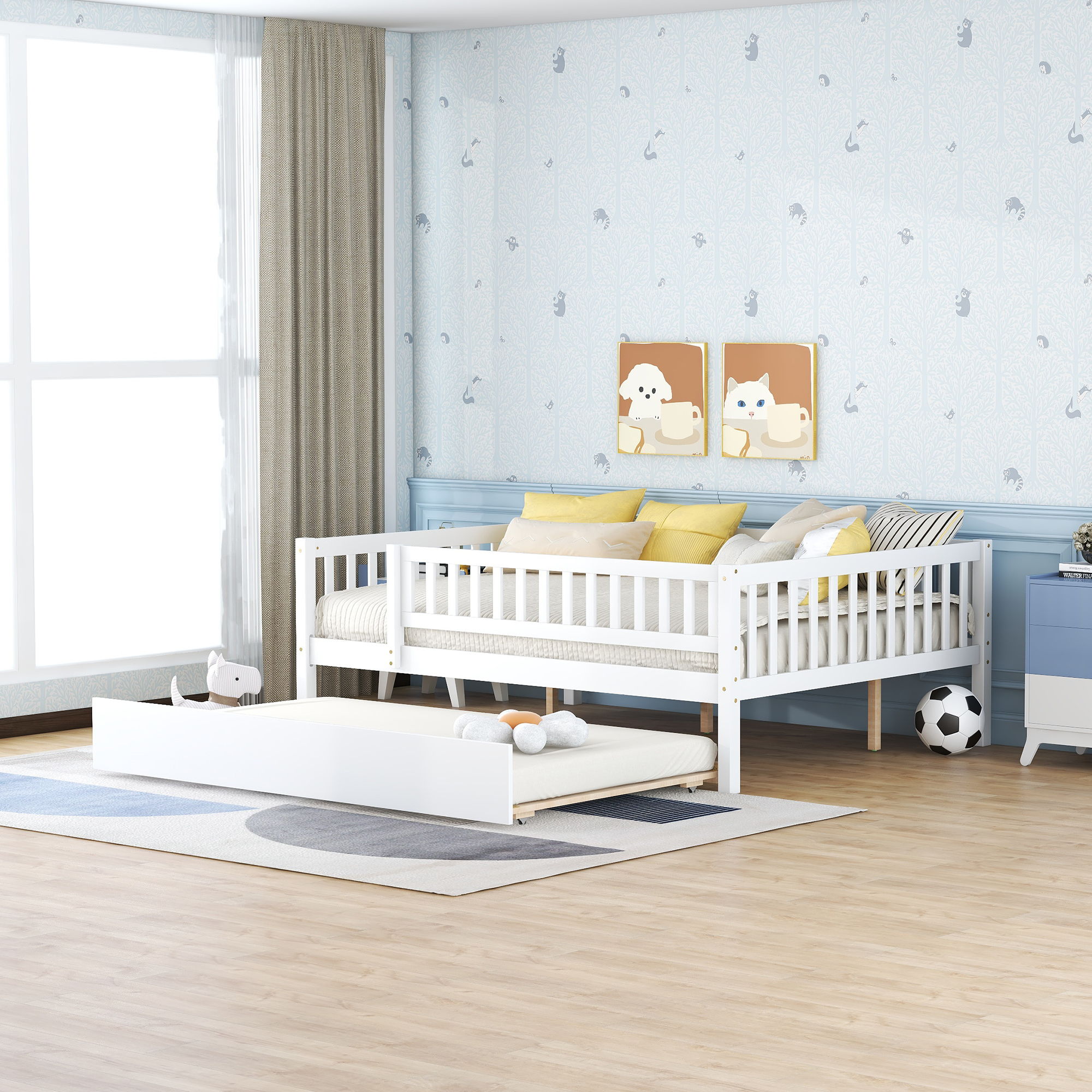 Multi Functional Wooden Daybed Bed