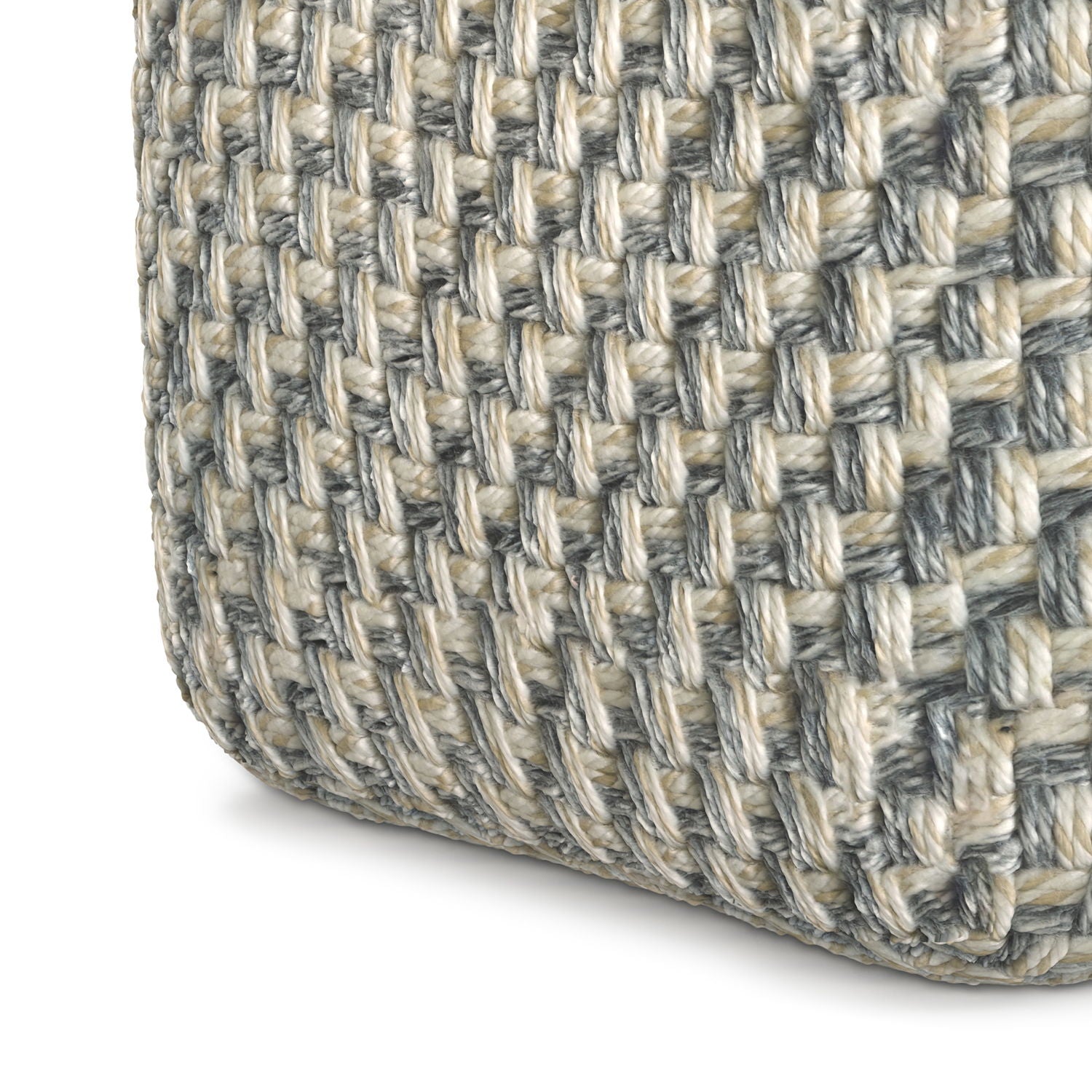 Beatrix - Square Pouf - Multicolor