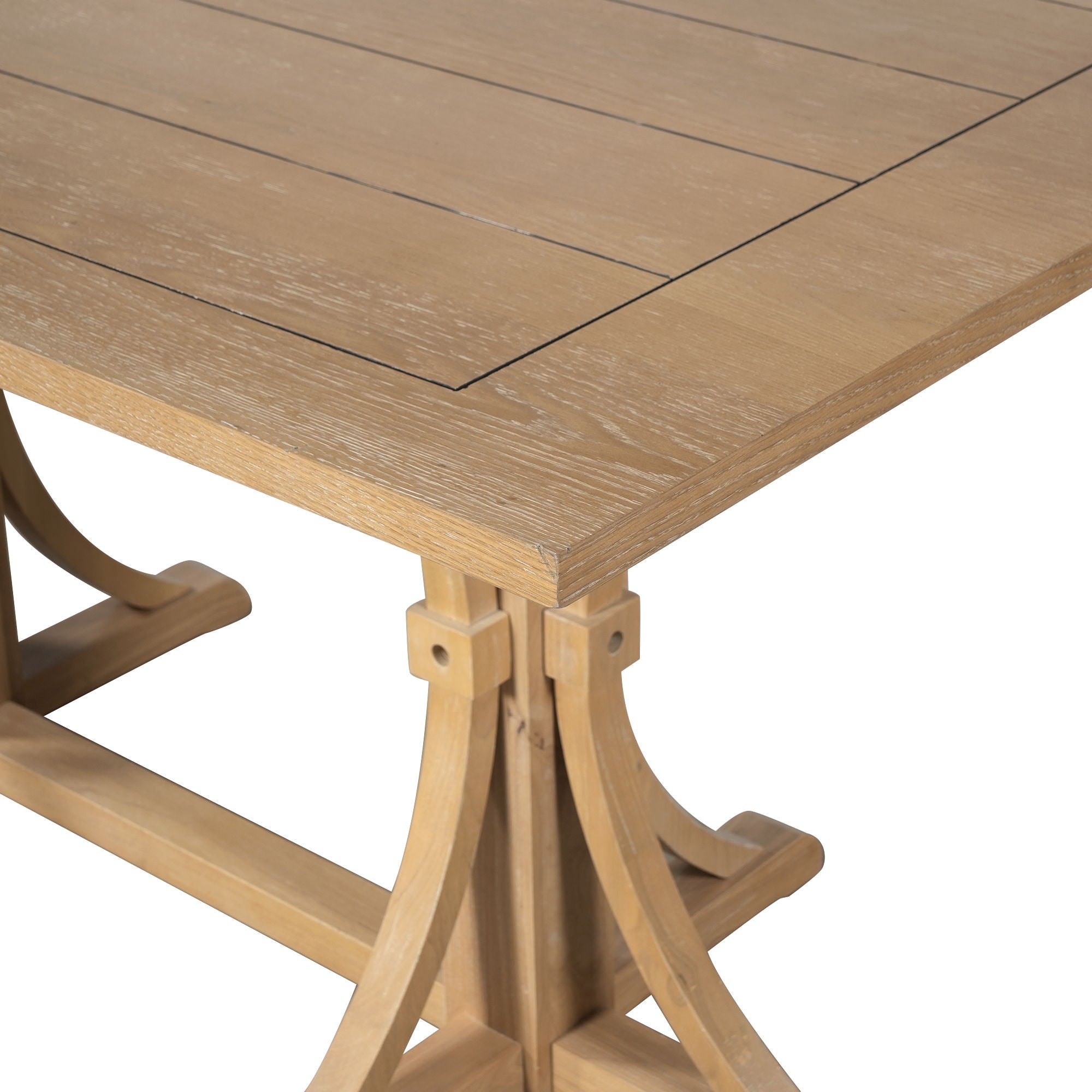 Dining Table With Trestle Base