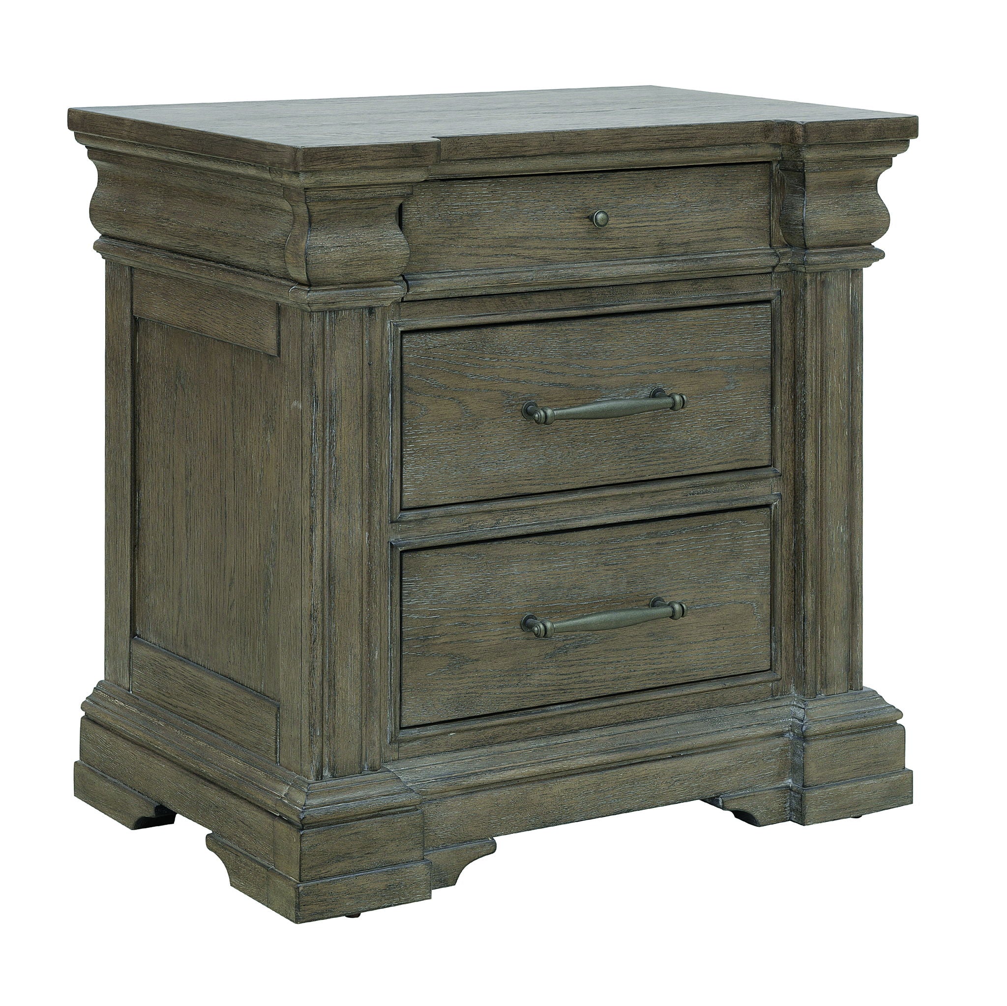 Madison Ridge - 3 Drawer Nightstand