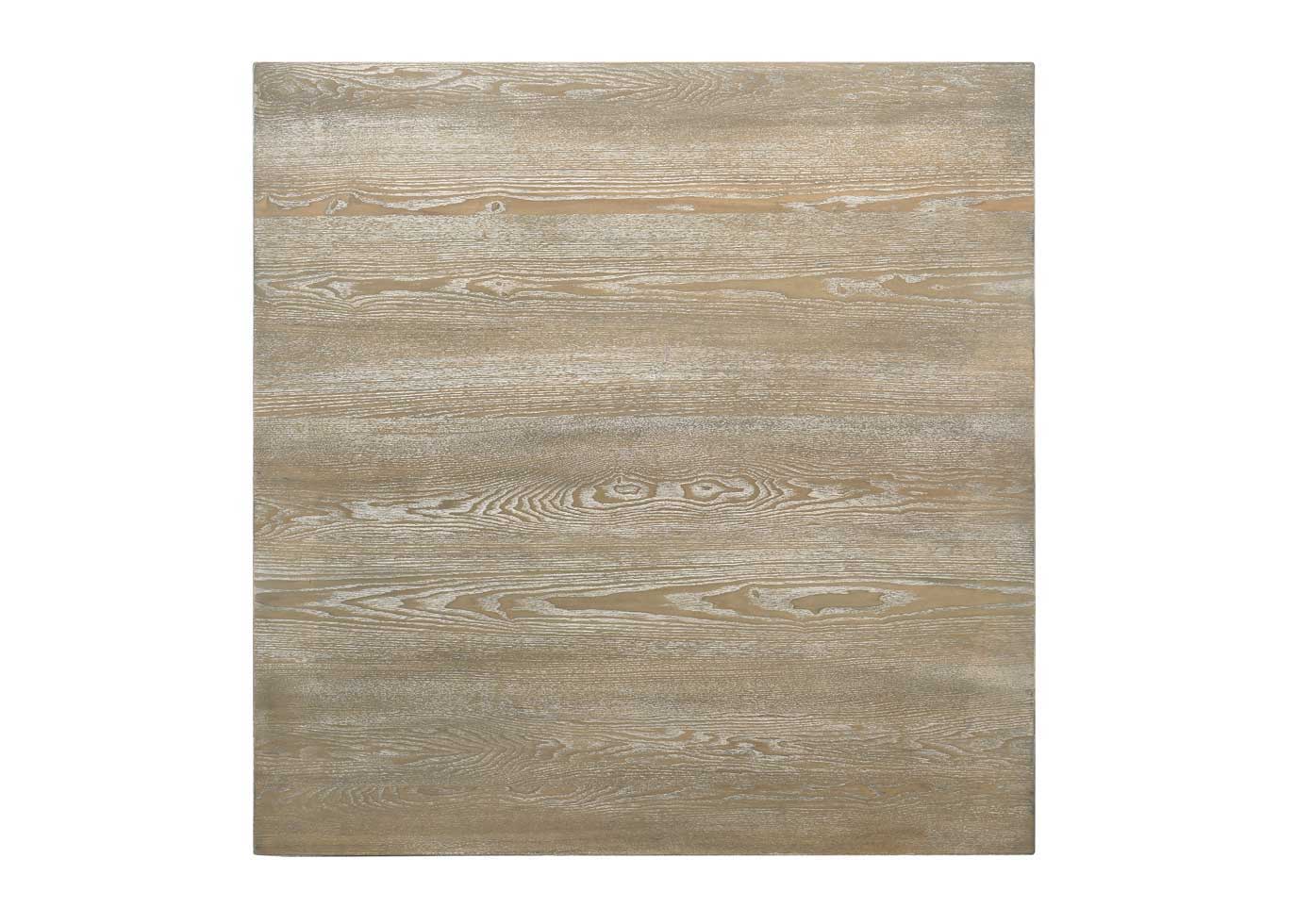 5 Pieces Set Counter Table Set Square Counter Table Solid Wood Modern Farmhouse Rustic Look Distressed Look - Grayish Brown