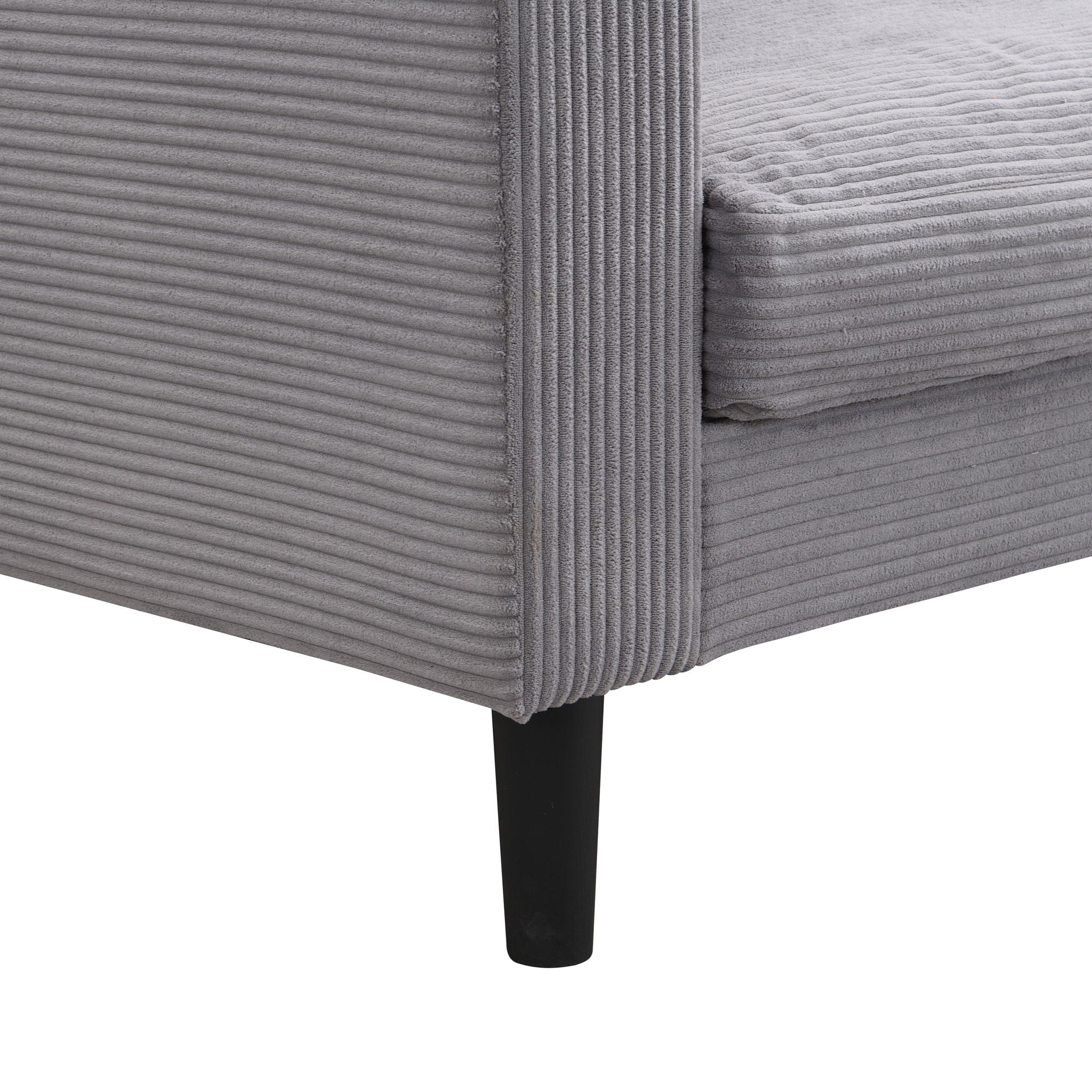 Modern Upholstered 2 Piece Sofa Set With 3 Seater And 2 Seater