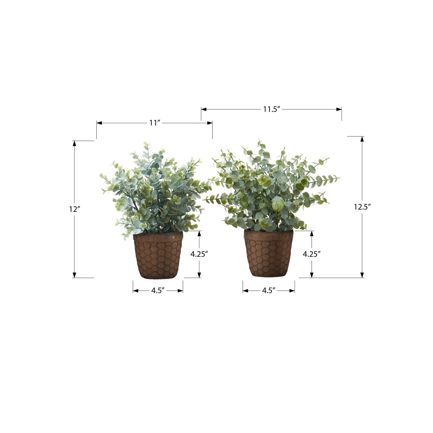 Artificial Eucalyptus Grass (Set of 2)