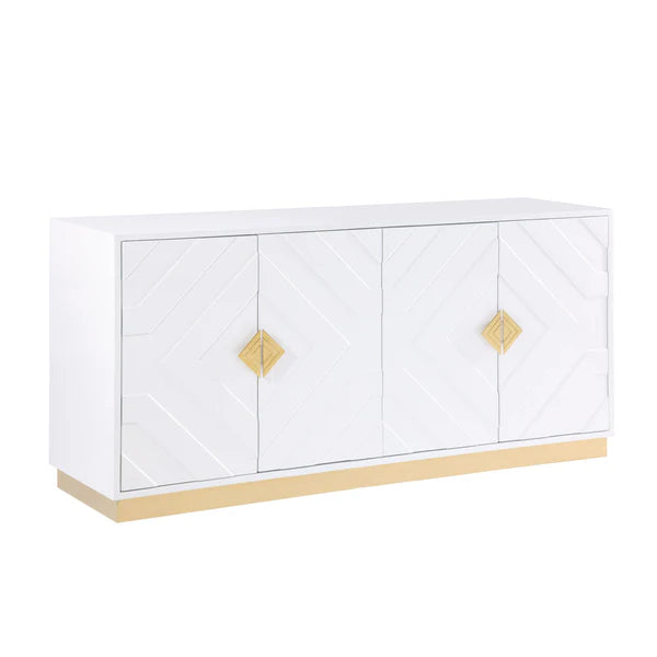 A-C13 Paros Console White
