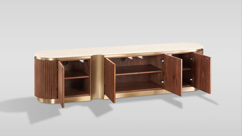 Valente TV Console (Walnut)